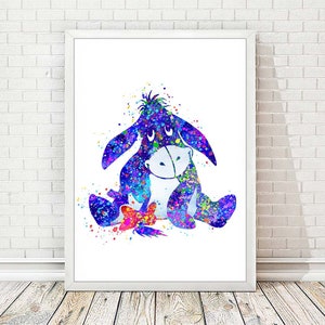 ディズニークラシックアートポスターイーヨー