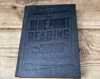 Vintage Audel's Answers on Blue Print Reading for Mechanics and Builders 1960