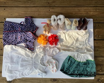 American Girl Doll Clothing - Dress, Robe, Shoes and Accessories 13 Total Pieces