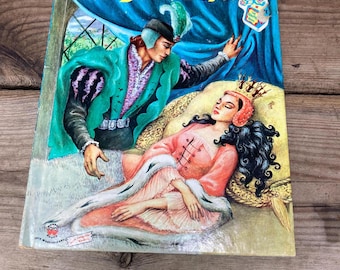Vintage 1956 SLEEPING BEAUTY Wonder Books