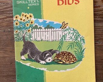 Vintage 1961 Bibs Reading Workbook by Charles E. Merrill
