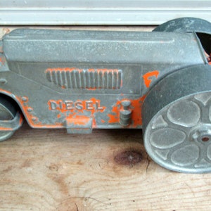 Vintage Hubley Toy No 480 Diesel Road Roller