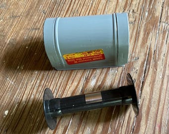 Vintage KODAK 70mm Metal Film Cassette and Spool Empty