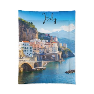 68”x88” Twin Size Italy Gift Bedroom Comforter