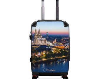 Cologne Skyline Suitcase | Cityscape Travel Luggage