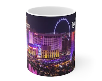 Las Vegas Strip Coffee Cup Mug 11oz