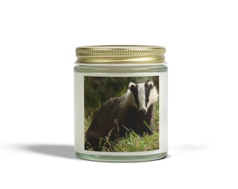 Badger Scented Candle: Eco-Friendly Coconut Apricot Wax