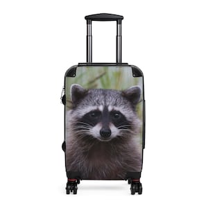 Raccoon Small Size Suitcase