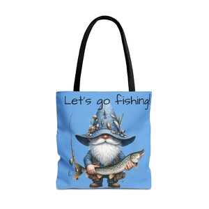 18 "x 18" Fischerzwerg Tragetasche (AOP)