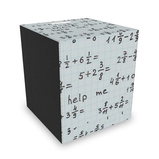 Math Help Me Felt Storage Box