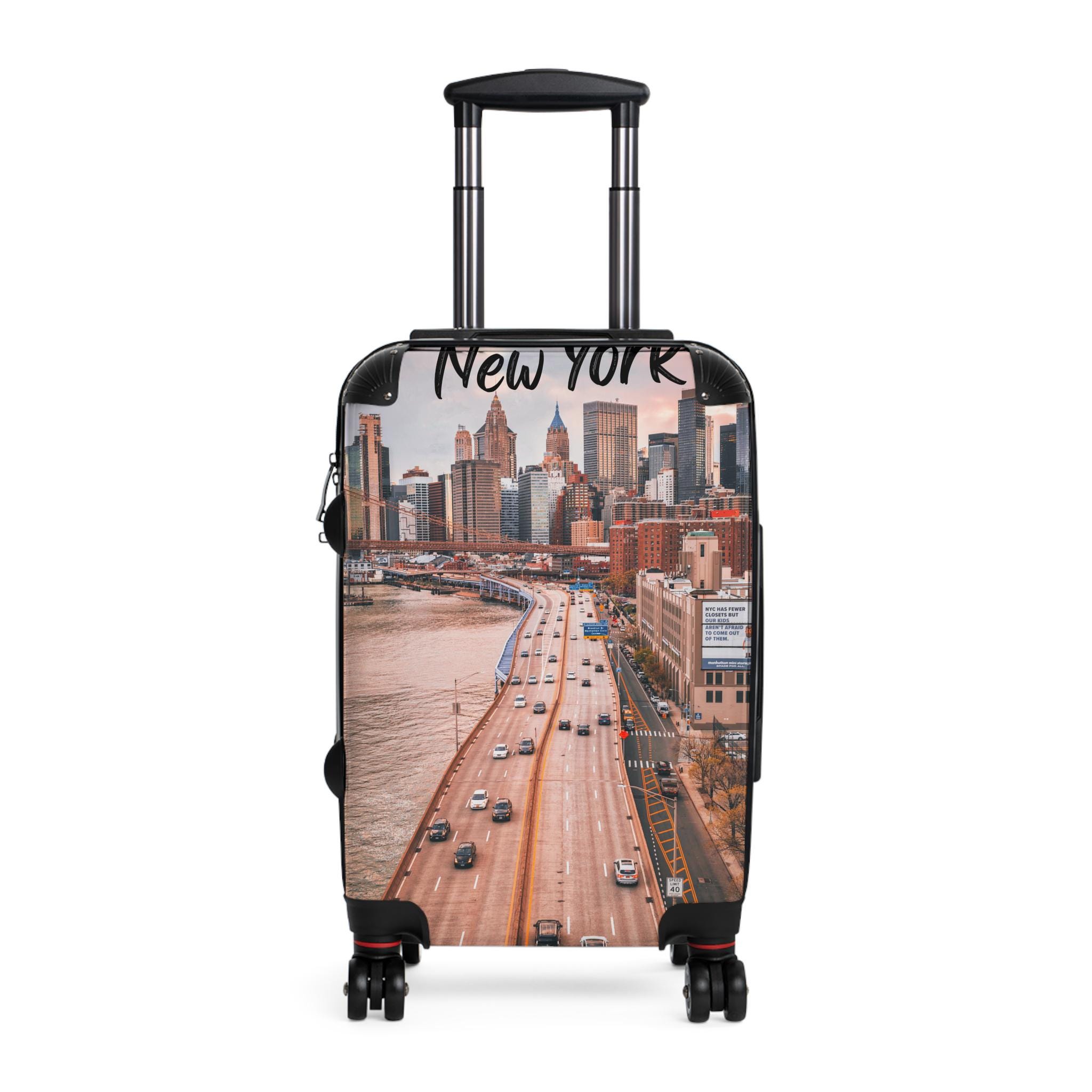 Small Size New York Skyline Suitcase