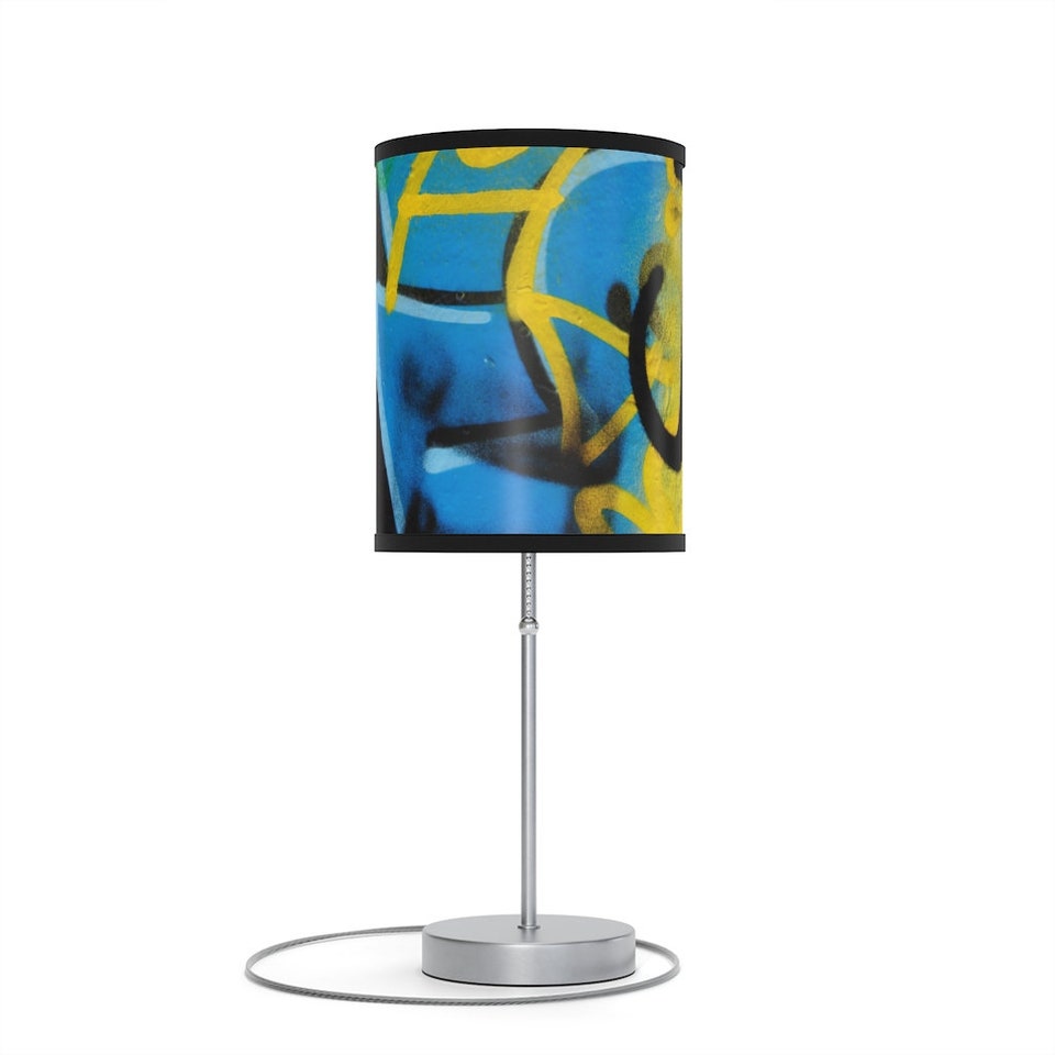 Discover Graffiti Art Lamp on a Stand, US|CA plug