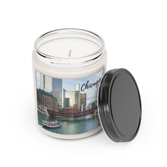 Candles Home & Living Chicago Skyline Scented Candle 9oz