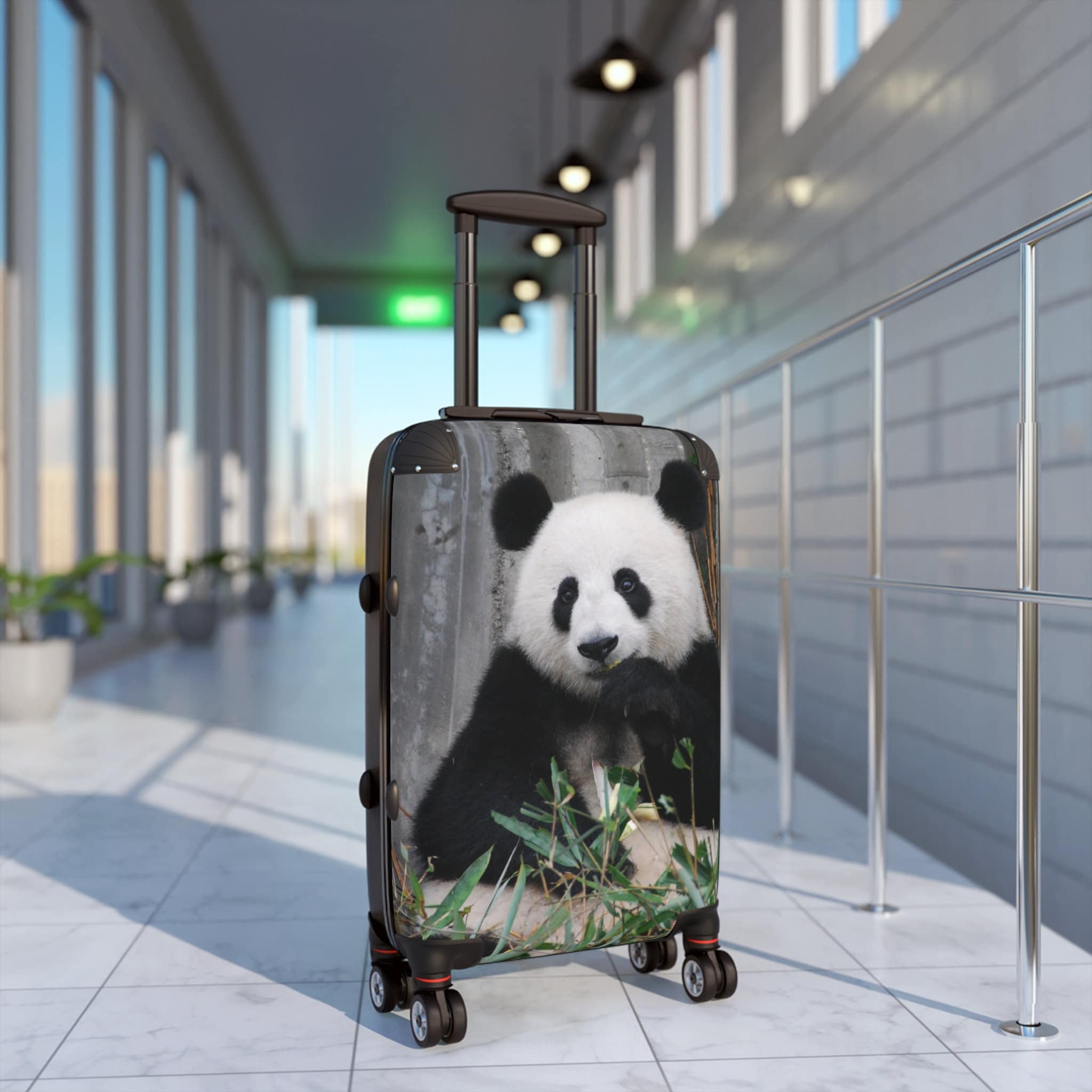Medium so Cute Panda Suitcase - Etsy