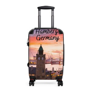 Small Size Hamberg Germany Suitcase