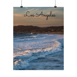 16 x 20 inch Los Angeles matte verticale poster
