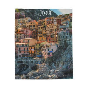 50&quot;x60&quot; Italy Velveteen Blanket