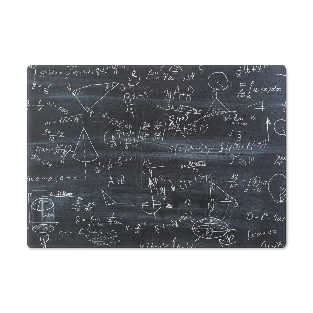 Chopping Board Math Game Math Equations Cutting Board - Etsy