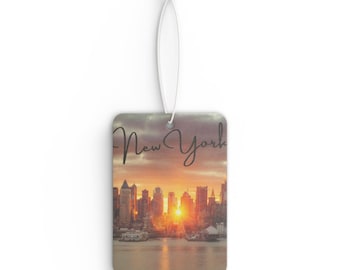 New York Skyline Car Air Freshener