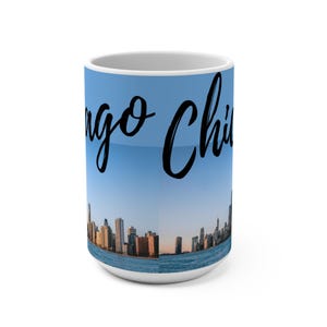 Chicago Skyline Coffee Mug: City Souvenir Drinkware