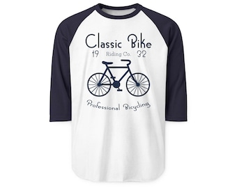 Unisex Three-Quarter Sleeve Raglan Shirt