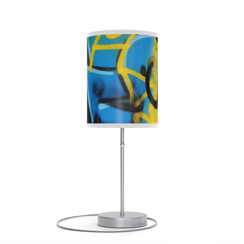 Discover Graffiti Art Lamp on a Stand, US|CA plug