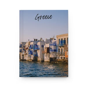 Griechenland Hardcover Notizbuch Matte