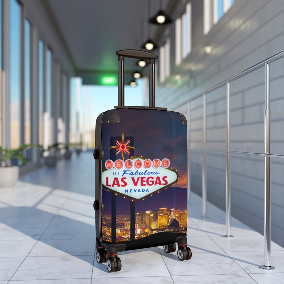 Discover Las Vegas Strip Cabin Suitcase