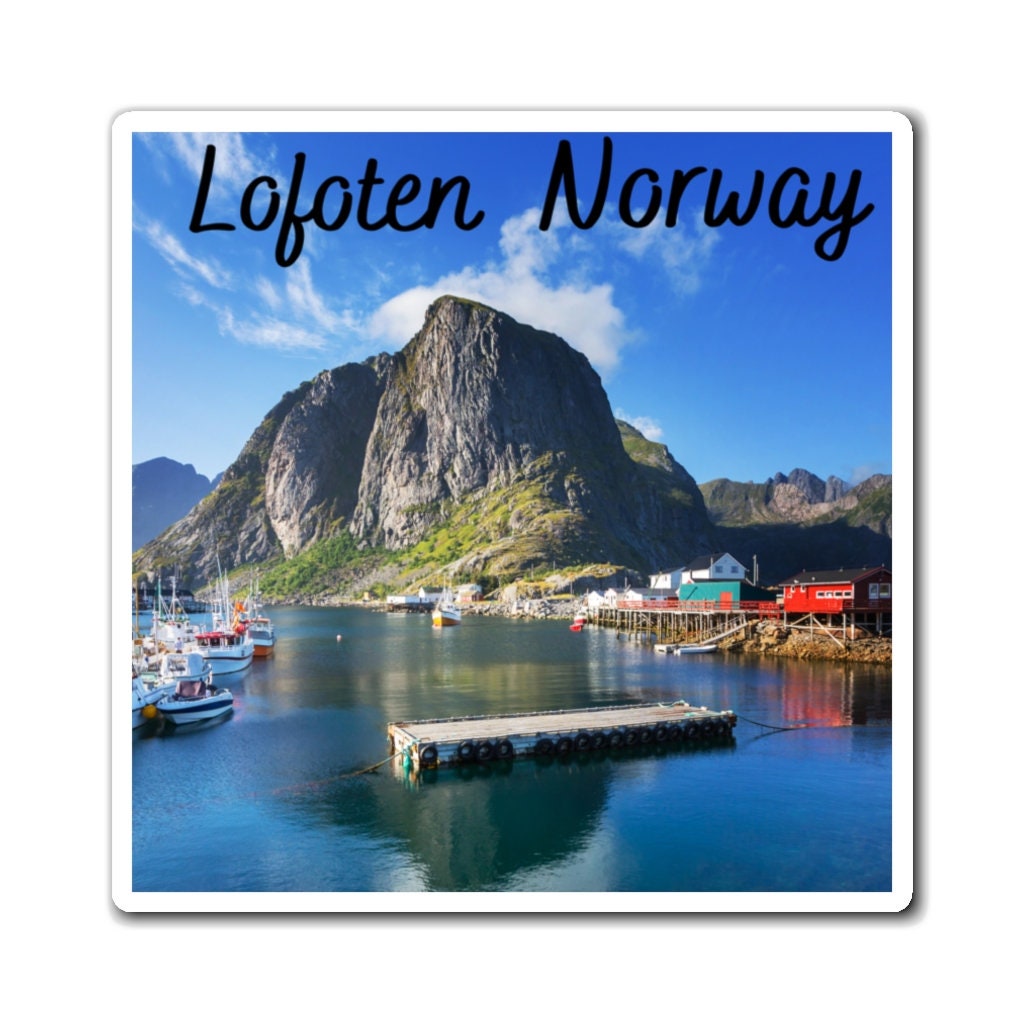 3”x3” Beautiful Norway Magnet