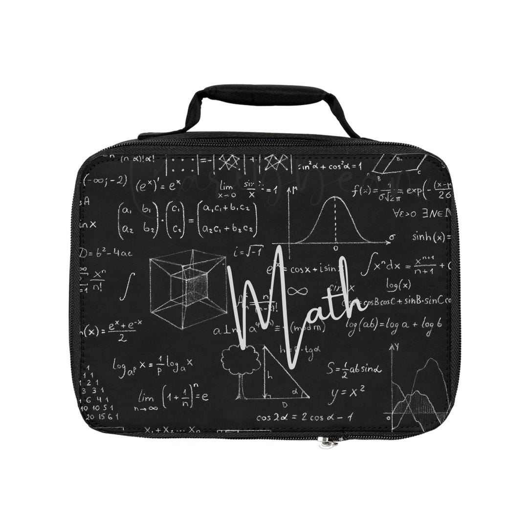 Math Equations Lunch Bag - Etsy