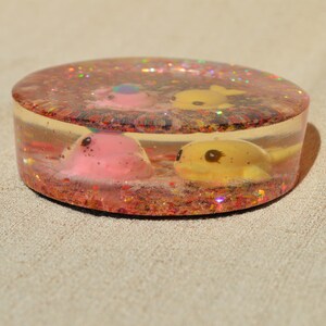 Large Dolphins Paperweight, Resin Desk Accessory