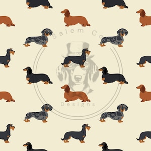 Dapper Dogs seamless pattern png