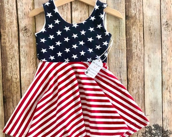red white blue dress womens