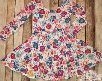floral attire for kids