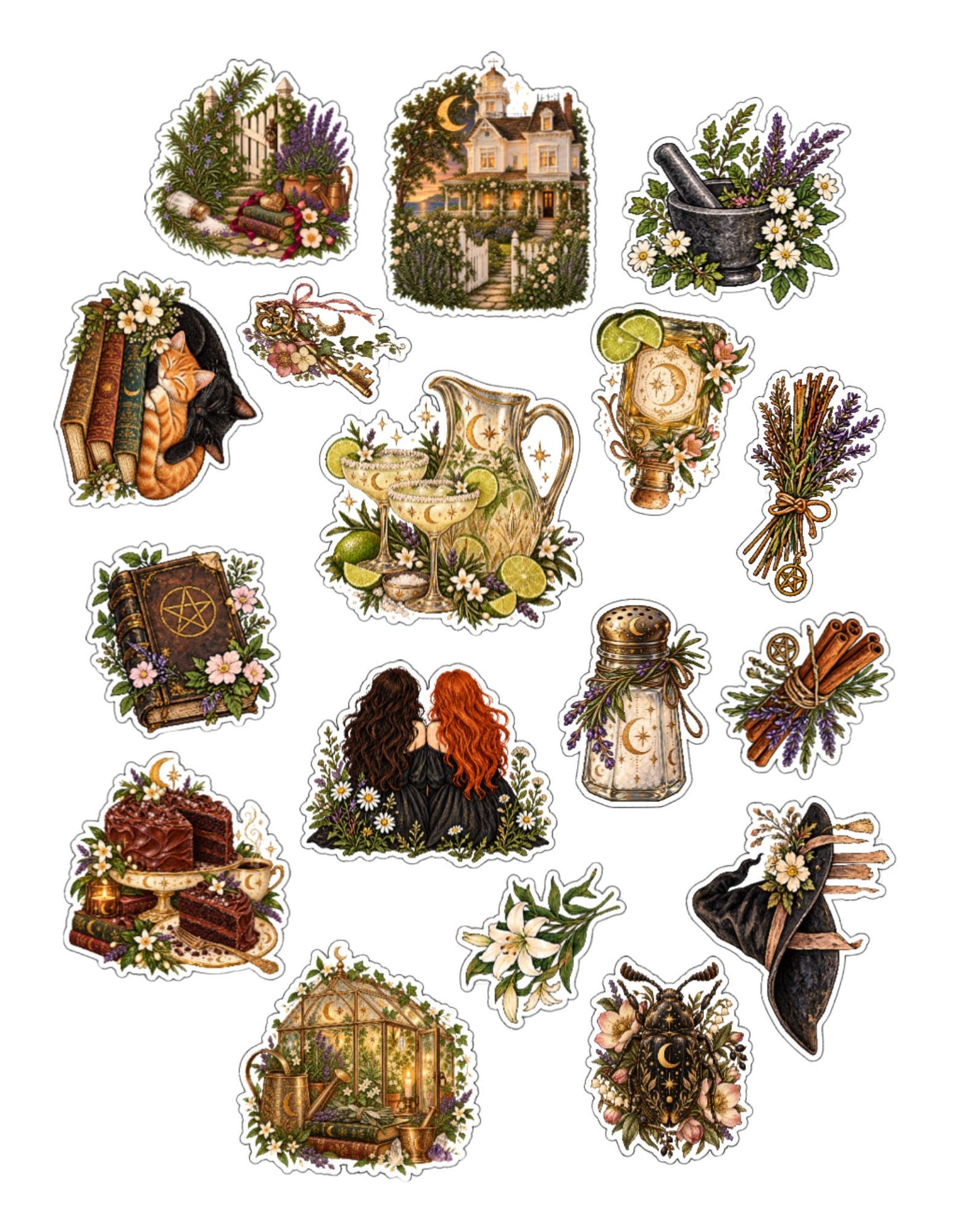 Magic Ball Sticker Practically Magic Waterproof Sticker Set - Etsy