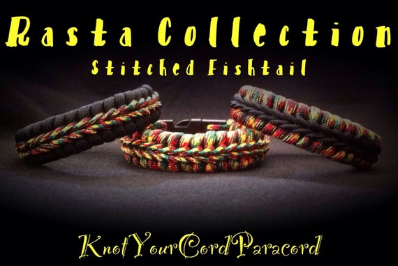 rasta paracord bracelet