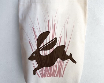 Abstract Animals Rabbit Tote