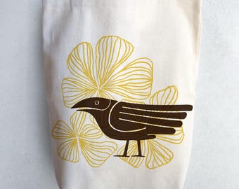 Abstract Animals Raven Tote