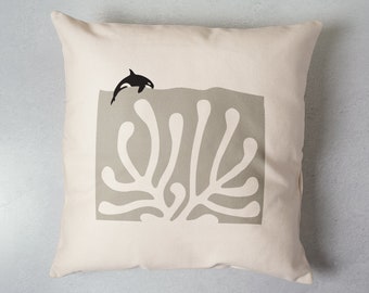 Legends of the North Orca Whale Pillow