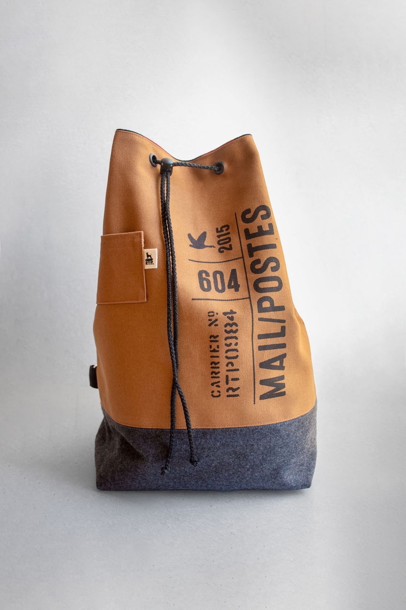 Mail/Postes Courier Bag tobacco