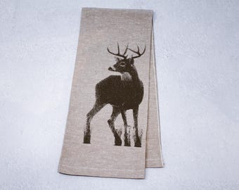 Canadian Buck Tea Towel