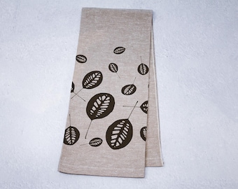 North Shore Autumn Leaves Tea Towel