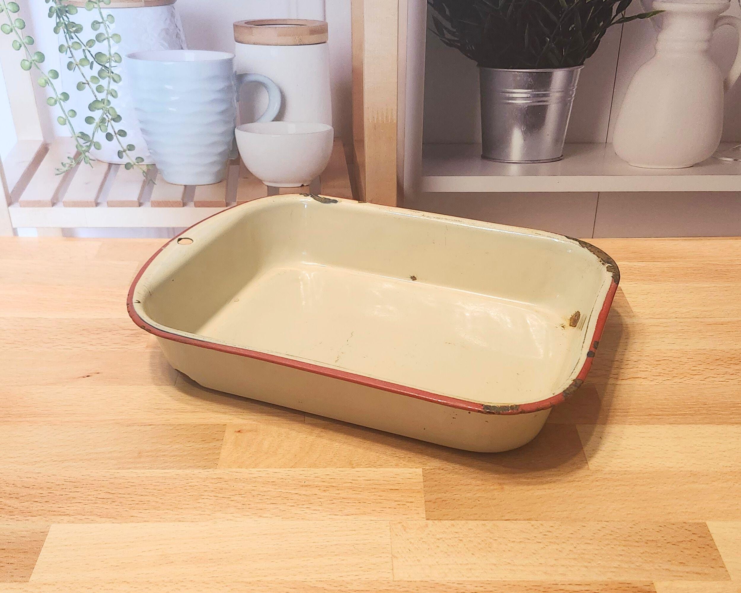 Red Enamelware Antique - Etsy