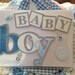 Beautifully Decorated Photo Album Cover - Baby Boy