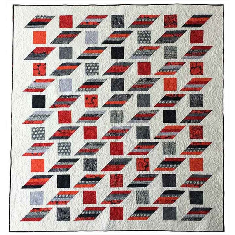Kiss Me Red PDF Quilt Pattern image 1