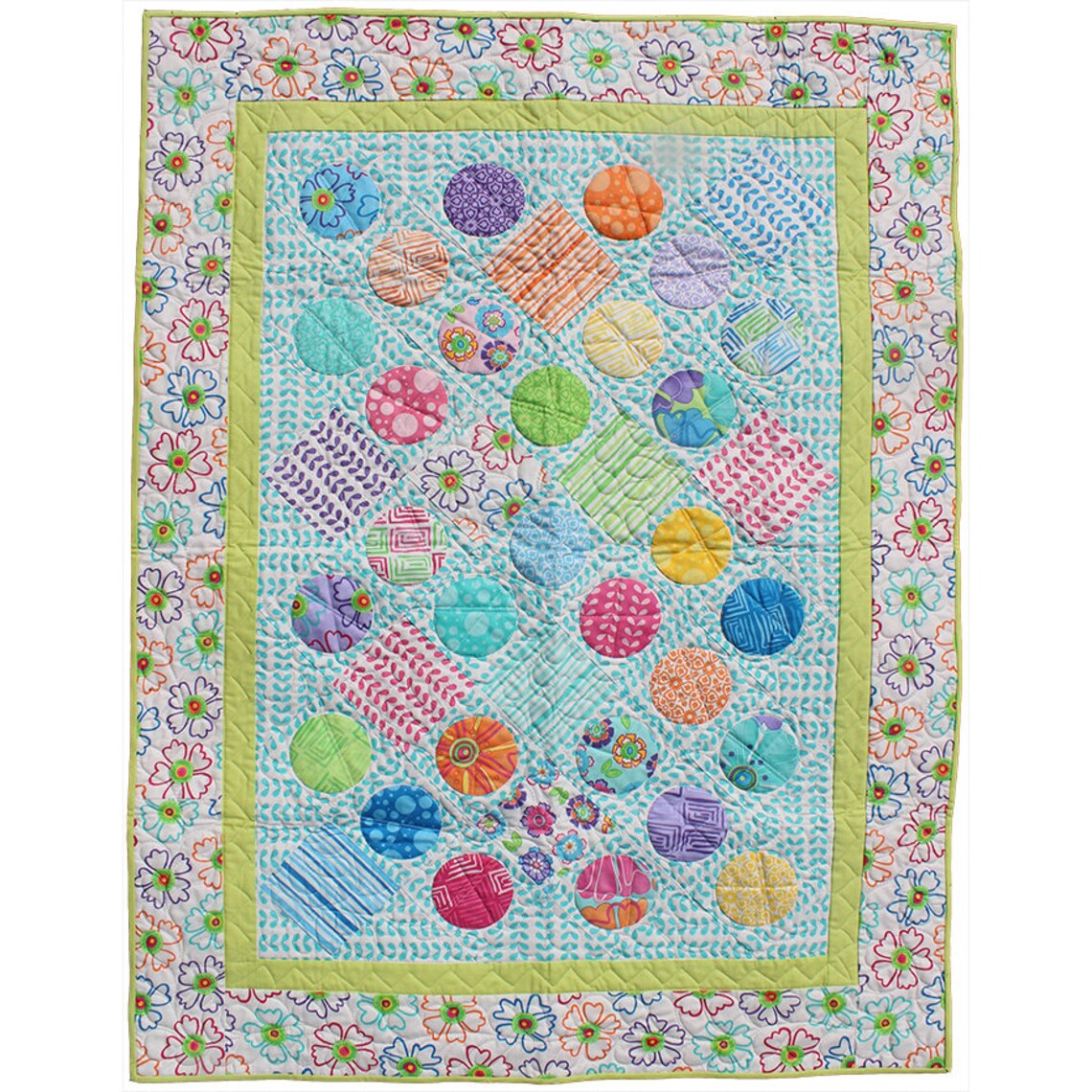 Dance in Circles PDF Quilt Pattern Etsy