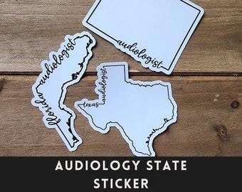 Audiology State Sticker