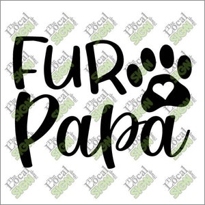 Vetor - Fur Papa - Download digital
