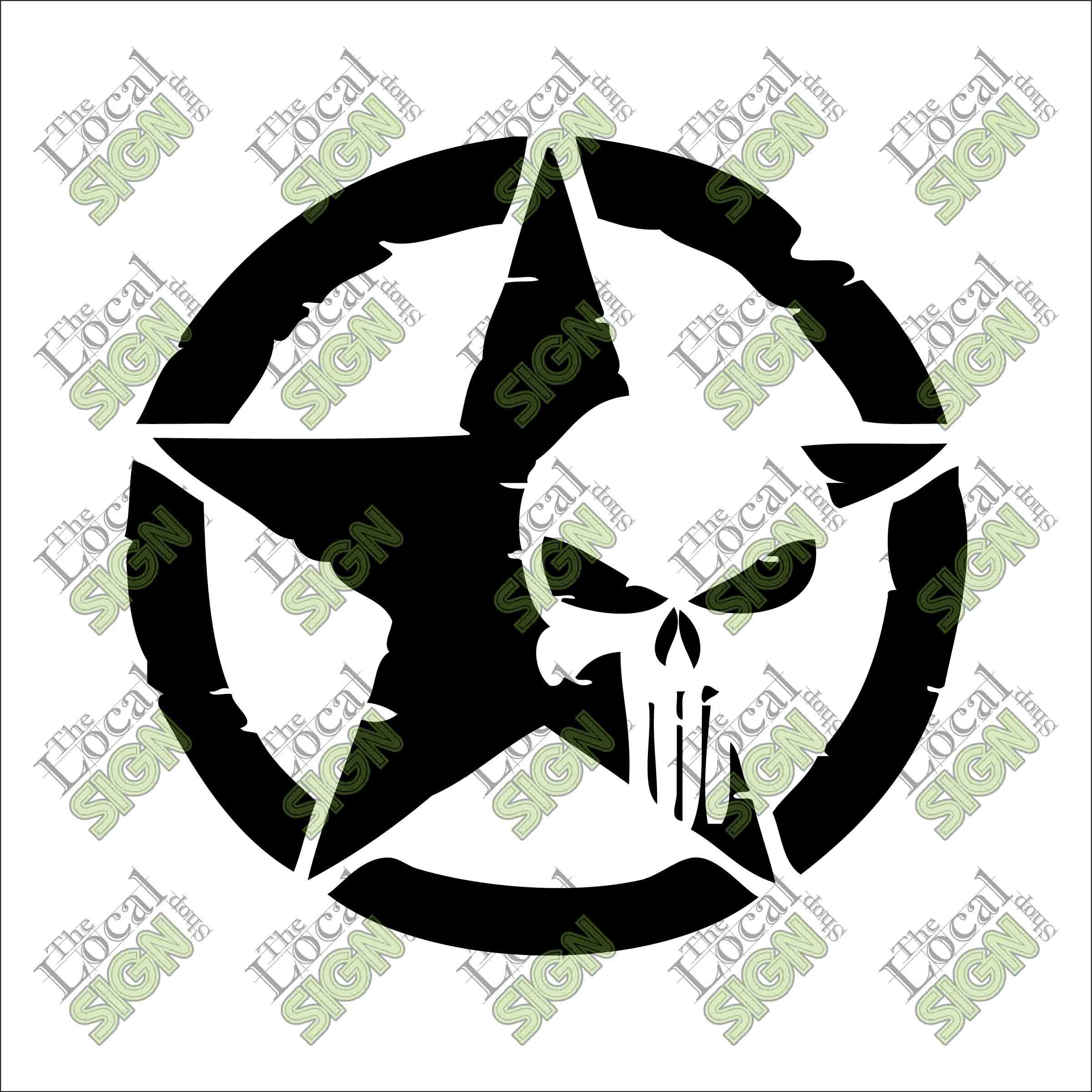 Carnet Bloc Notes A5 Skull Punisher - 55580
