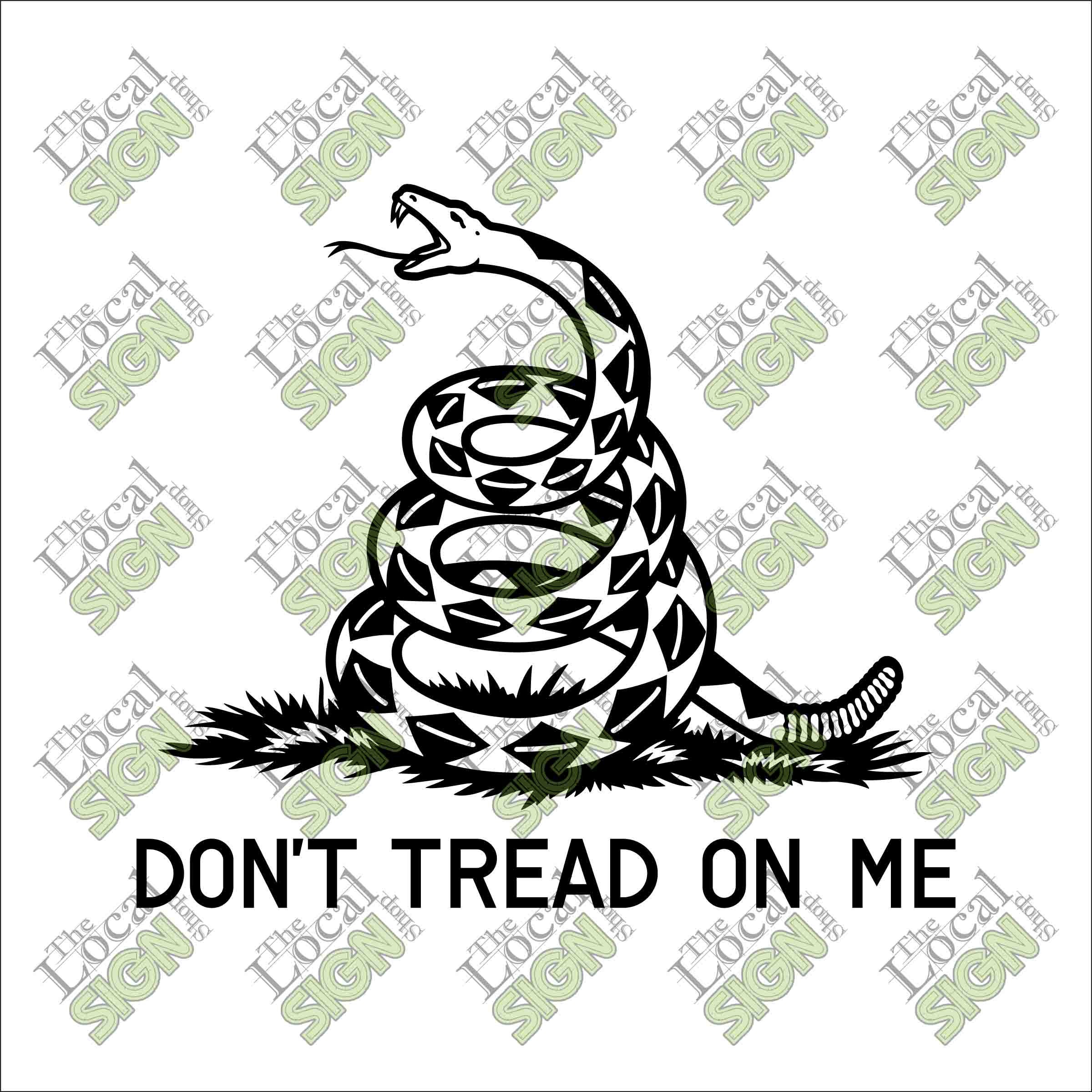 Vector - Don't Tread on Me - Digital Download - Etsy